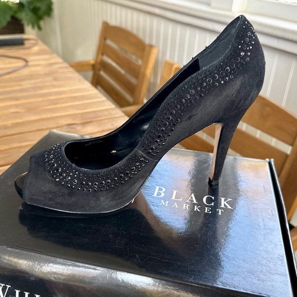 Hot Heels! White House Black Market 4.5 inch heel - Roxanne size 10 - Picture 6 of 7